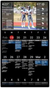 DAKboard Calendar