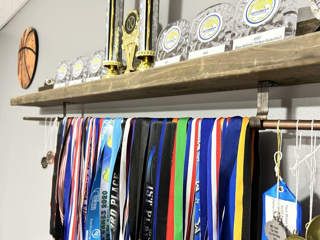 medals hanging