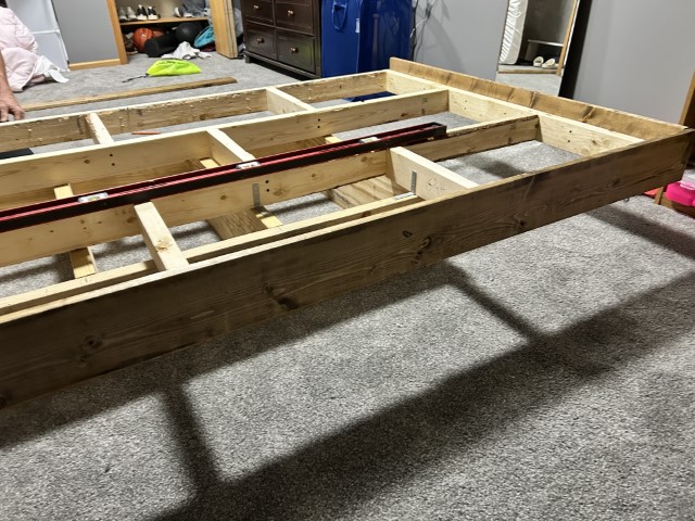 finished edge frame pieces