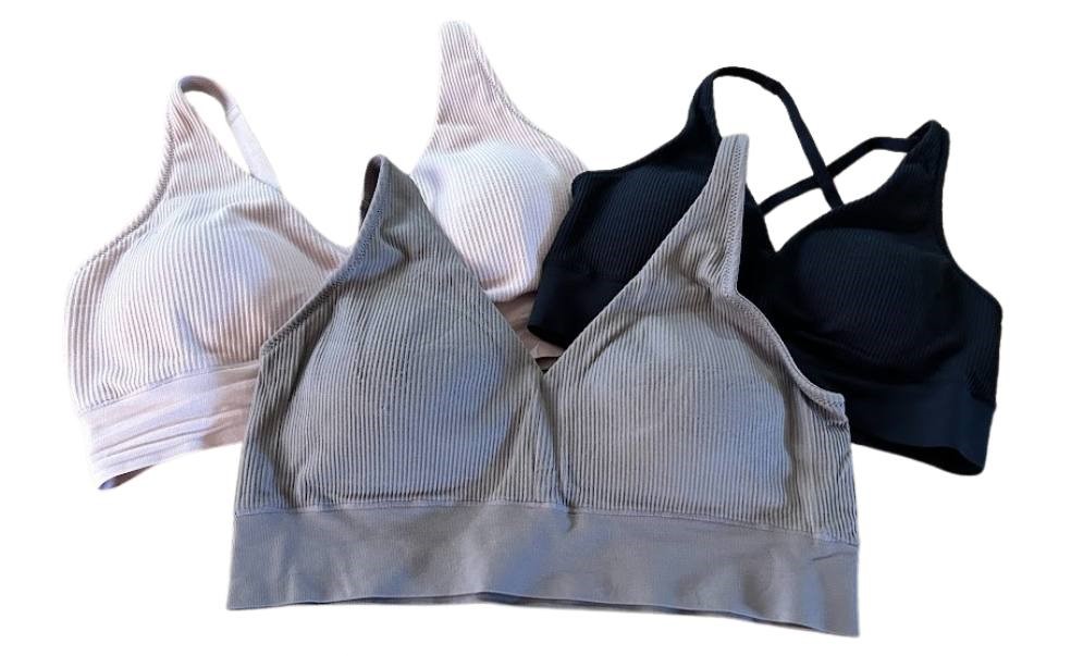 bra with sewn-in pads