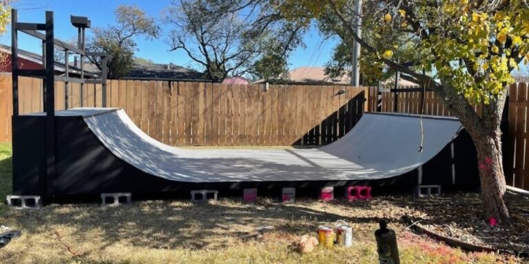 Backyard Halfpipe - Build a DIY Mini Ramp - Living Savvy