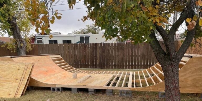 Backyard Halfpipe - Build a DIY Mini Ramp - Living Savvy