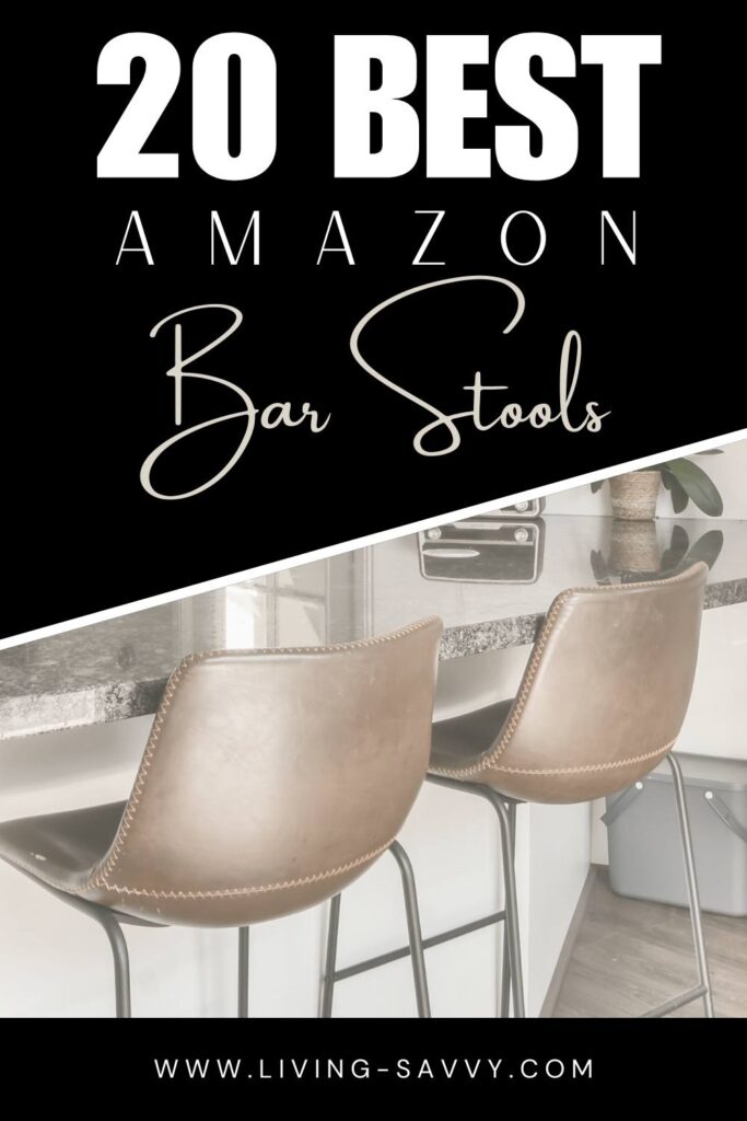 20 Best Amazon Bar Stools Available Today - Living Savvy