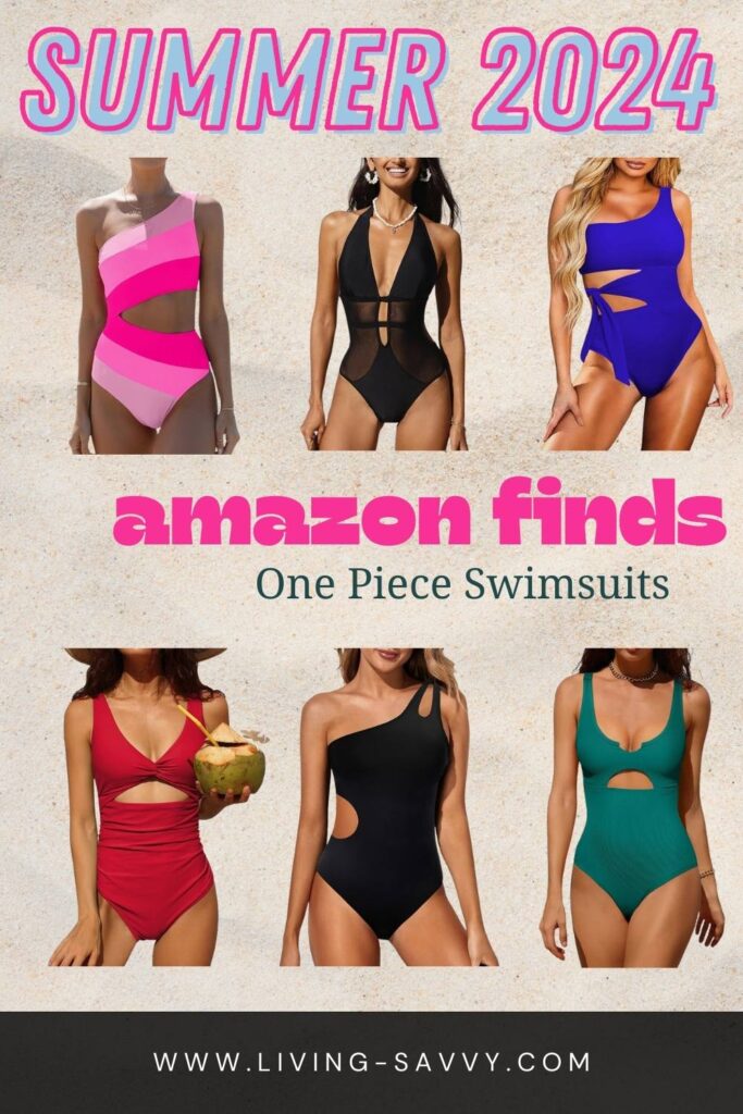 amazon one piece swimming suits