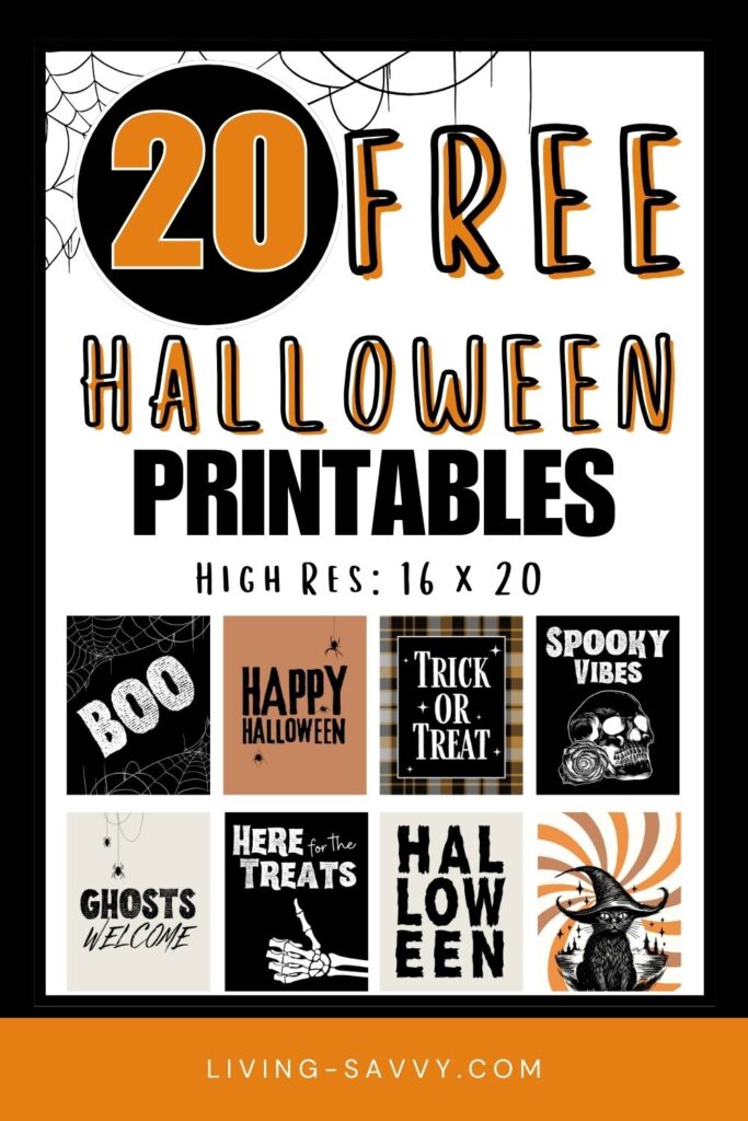 Free Halloween Digital Printables