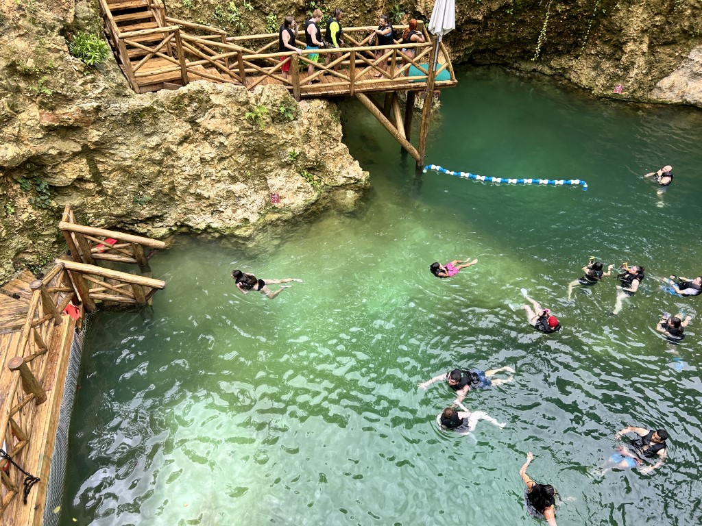 Blue Hole Cenote Scape Park Cap Cana