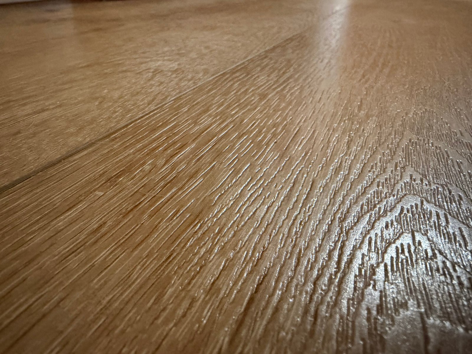 embossed LVP foor cleaning